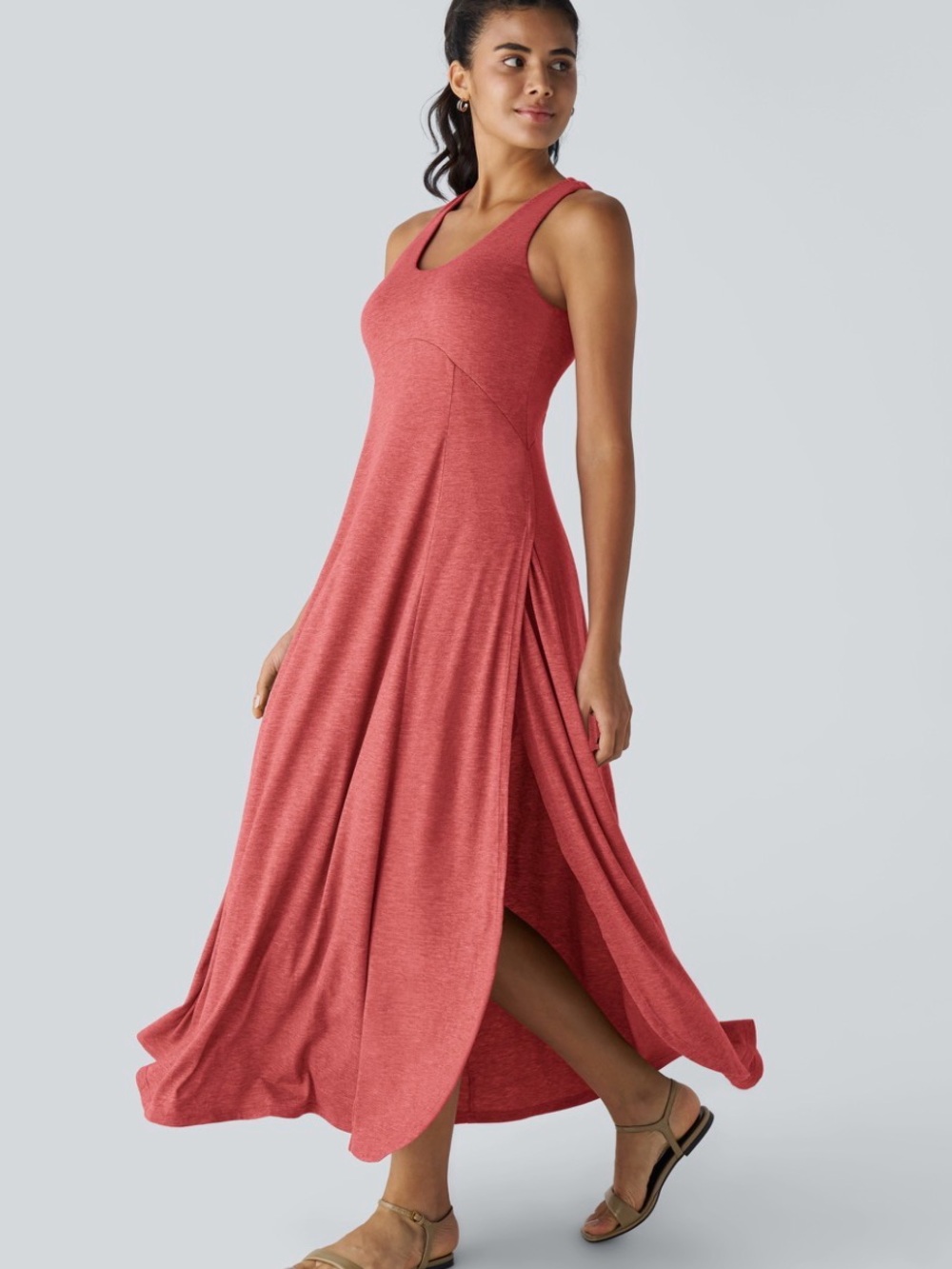 Halara slit dress